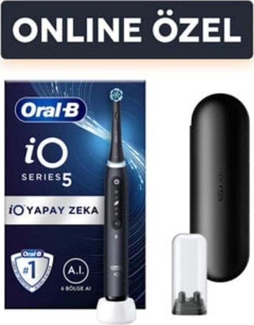 İo5 Şarjlı Diş Fırçası Siyah ( 1 ADET )