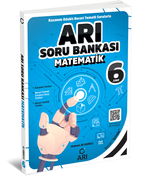 Arı Yayınları 6 Sınıf Matematik Arı Soru Bankası 