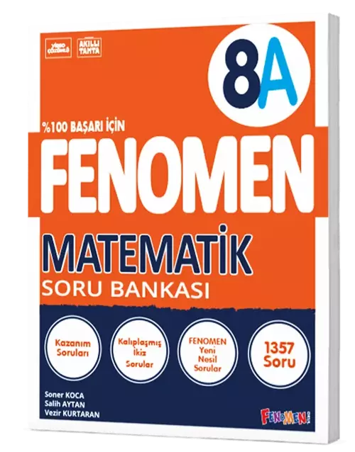 Fenomen Okul 8 Sınıf Matematik A Soru Bankası LGS