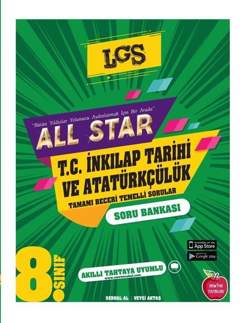 Newton Yayınları 8 Sınıf İnkılap Tarihi All Star Soru Bankası LGS