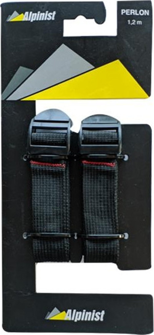 Alpinist Perlon Bant 150 cm Siyah