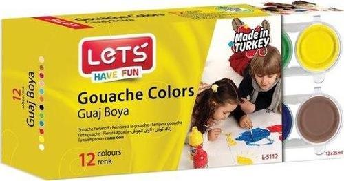 12 Renk Guaj Boya 25 mg