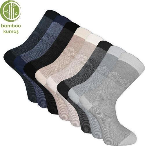 Pro Çorap Tumaniş Bambu Erkek Çorabı 8'li Set (17104)