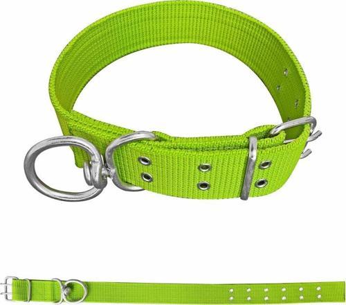 Savex Dokuma Köpek Boyun Tasması Yeşil 5*80 cm