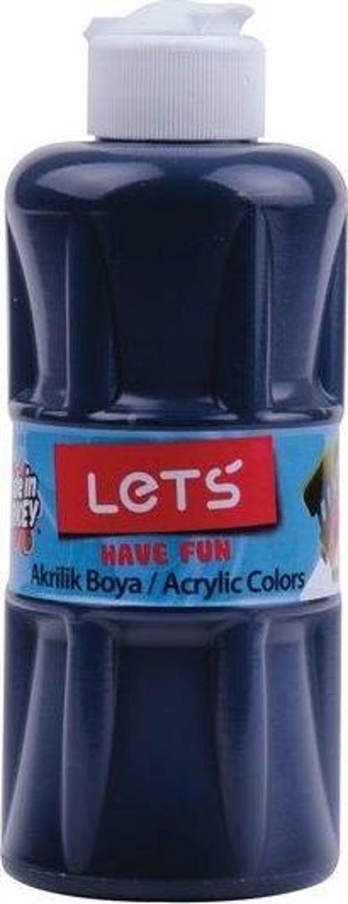 Akrilik Boya 250 ml Siyah L-5709
