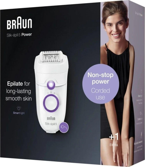 SE-5505 Smartlight Epilatör, Kuru, Kablolu