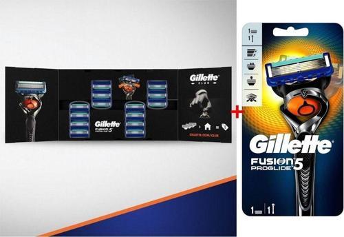 Fusion 5 Proglide Yedek Tıraş Bıçağı 14'lü (karton Paket)+flexbal Tıraş Makinesi 1 Yedekli