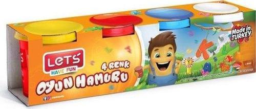 Oyun Hamuru 4 Renk 460 gr L8440