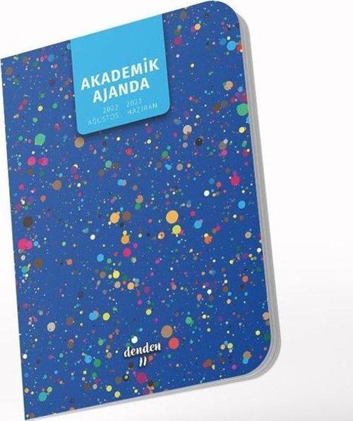 2022-2023 Akademik Ajanda Renkler