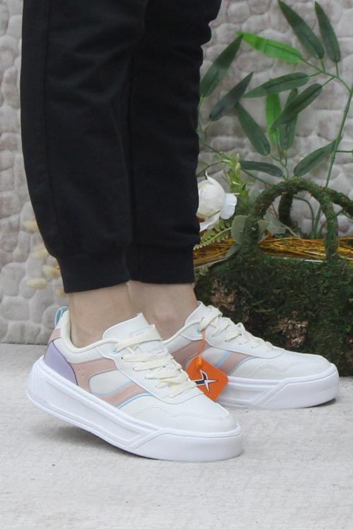 Adexa Pu W Bej Hafif Rahat  Ürün Sneaker Kadın Ayakkabı