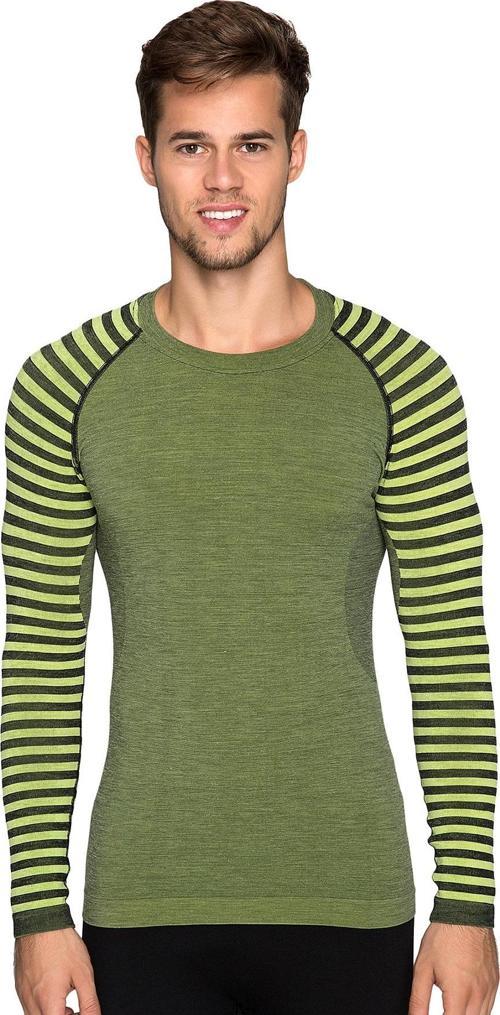 Ultimate Merıno Erkek Seamless Termal Sweatshirt YESIL