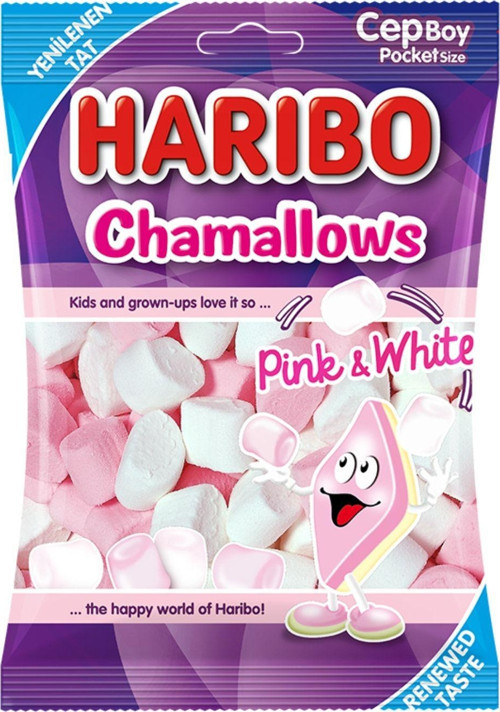 Chamallows Pink & White 25 G X 24 Adet