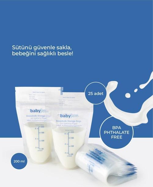 Süt Saklama Poşeti