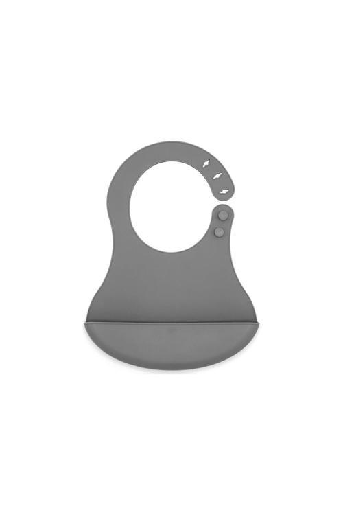Mini Silikon Önlük Gri