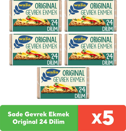 Sade Gevrek Ekmek Original x 5 adet