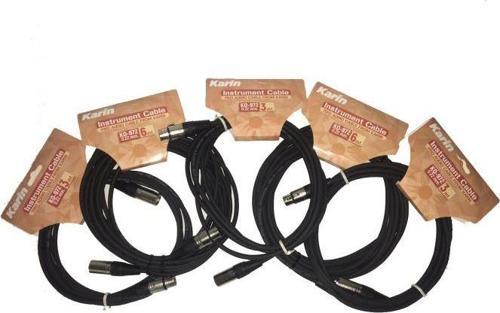 KO9726M - 6 Metre XLR to XLR Enstruman Kablosu