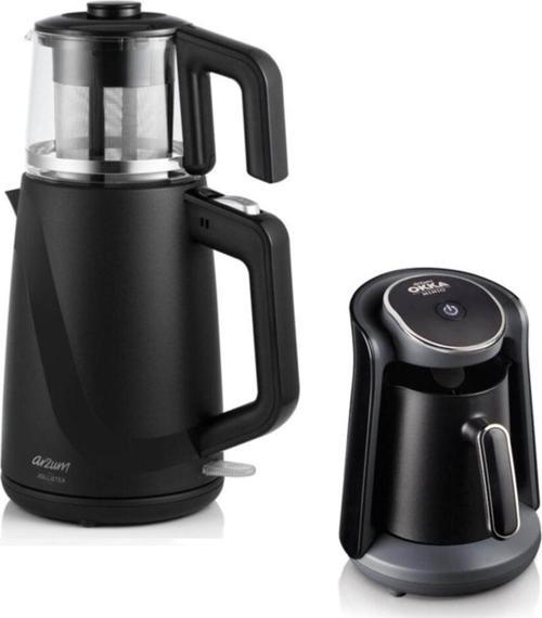 Çay Makınesı Ve Kahve Makınesı Ar3062-004 Siyah