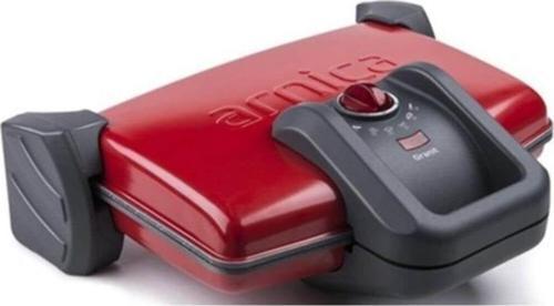 GH 26120 Ayvalık Granit Kırmızı Izgara ve Tost Makinesi