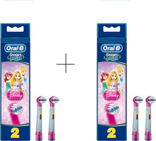 Oral-b Diş Fırçası Yedek Başlığı Stages Prenses Çocuk 2'li * 2 Adet
