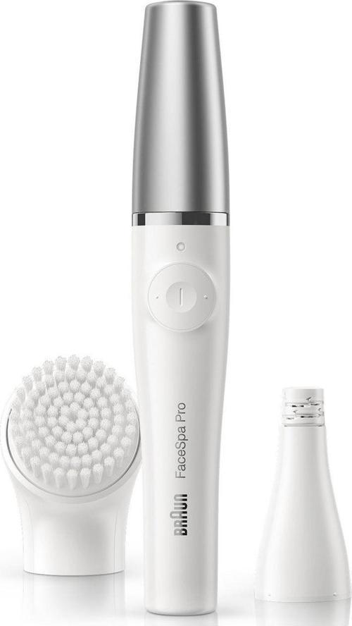 FaceSpa Pro 910 Şarjlı Yüz Epilatörü Beyaz/Gümüş