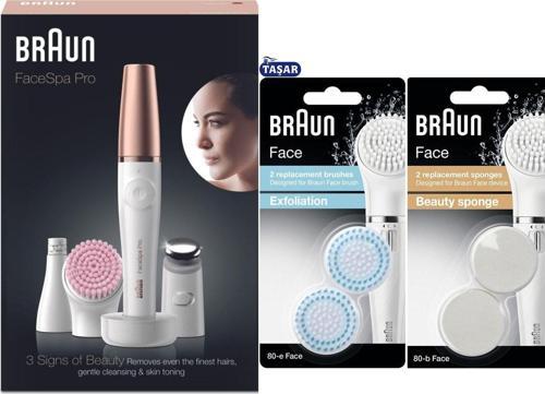 Facespa Pro 912 Yüz Epilatörü + Face Peeling 80-b 80-e