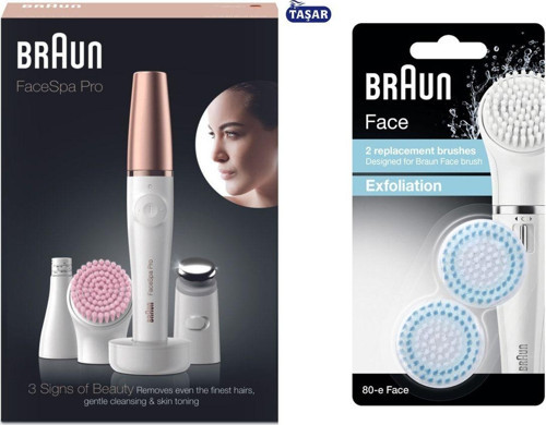 Facespa Pro 912 Yüz Epilatörü + Face Peeling 80-e