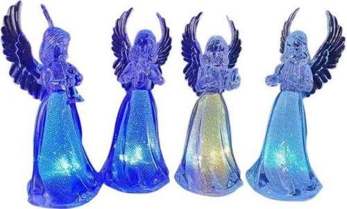 Yılbaşı Ledli Melek Biblo 5x5x11.5cm
