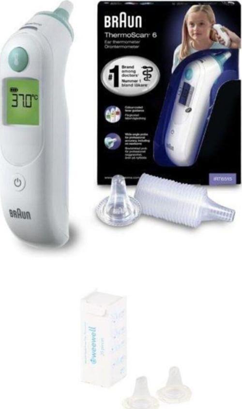Thermoscan Kulaktan Ateş Ölçer + 40 Adet Weewell Yedek Filtre Hediyeli