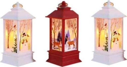 Yılbaşı Fener Led Işık 5x5x13cm