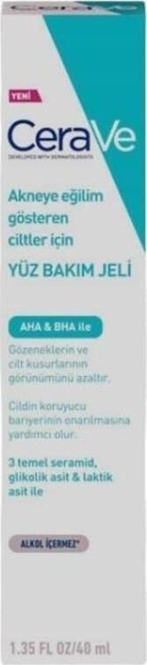 Akneye Eğilimli Cilter Için Yüz Bakım Jeli 40 ml