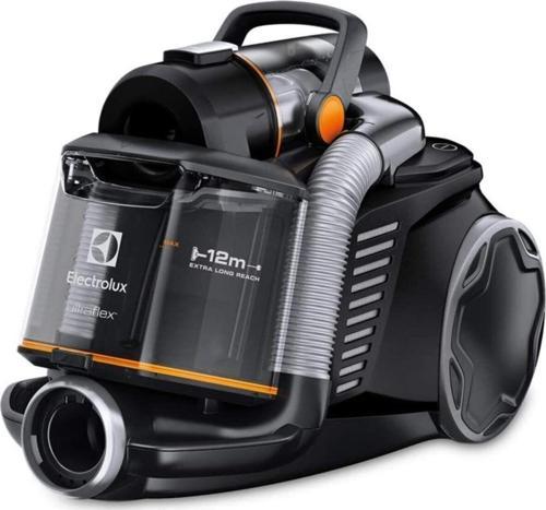 EUFC8ALRGY UltraFlex Toz Torbasız Elektrikli Süpürge, Buz Beyazı