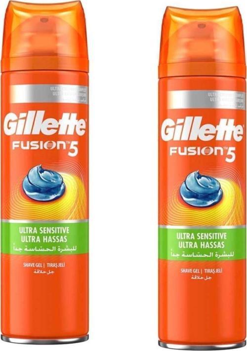 Fusion Tıraş Jeli Ultra Hassas 200 Ml X 2 Adet