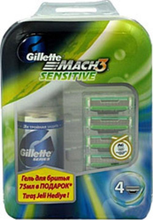 Gilette Mach3 Sensitive + Tıraş Jeli