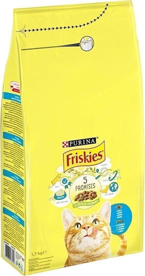 Somonlu Ve Sebzeli Yetişkin Kedi Maması 1.7 Kg
