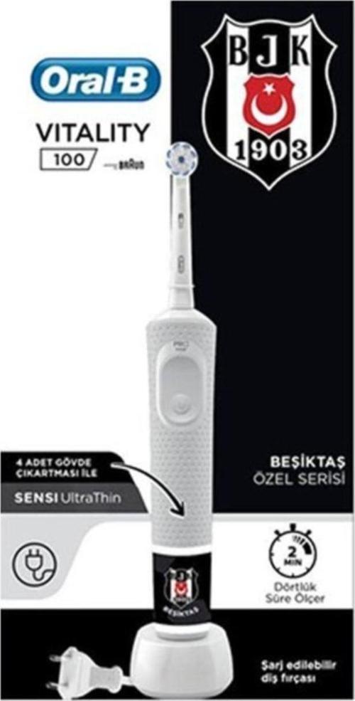 D100 Vitality Özel Seri Beşiktaş Diş Fırçası