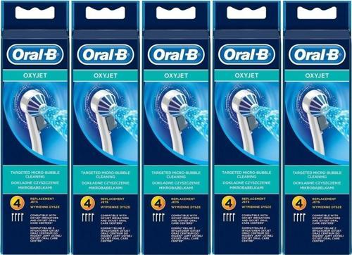 Diş Fırçası Yedek Başlığı Oxyget Ağız Duşu 20 Adet (5pk*4)