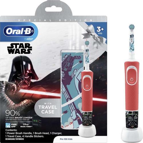 Şarjlı Çocuk Diş Fırçası Starwars Seyahat Kabı Hediyeli