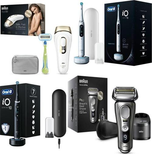 EN PREMİUM KİŞİSEL BAKIM SETİ son seri 9465cc & pl5014 & io10 serisi beyaz & io 10 siyah diş fırçası