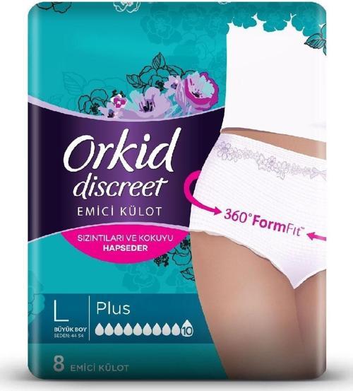 Discreet Emici Külot Large 8'li