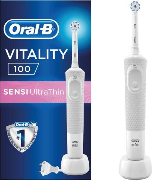 Oral B D100 Vitality Sensi Ultra Thin Şarjlı Diş Fırçası
