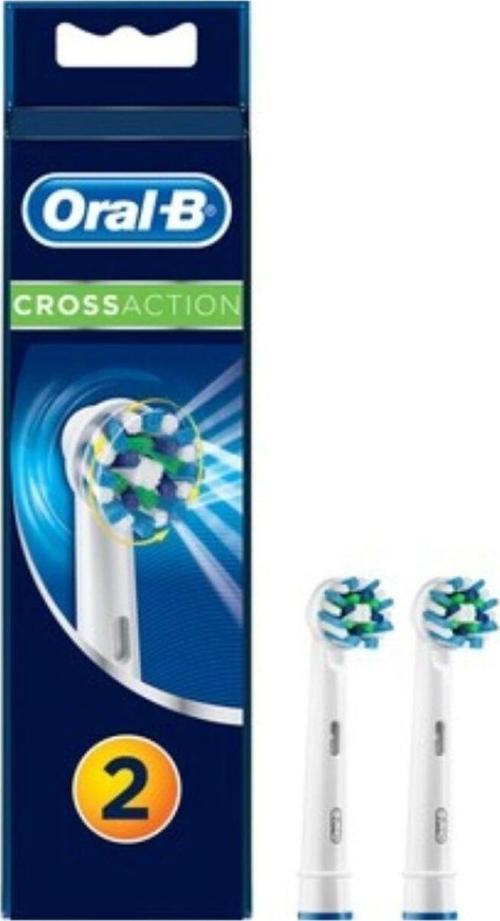 Oral B Şarjlı Yedek Uç Cross Action 2 Li