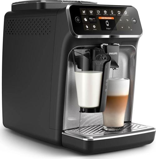 4300 SERİSİ 8 İÇEÇEK SEÇENEKLİ SÜT HAZNELİ TAM OTOMATİK ESPRESSO MAKİNESİ