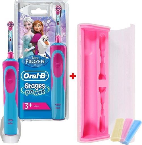 Şarj Edilebilir Diş Fırçası Çocuk Frozen + Hijyenik Koruma Kabı