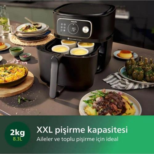 7000 Serisi Airfryer Rapid Combi Xxl Connected 7 Kişilik