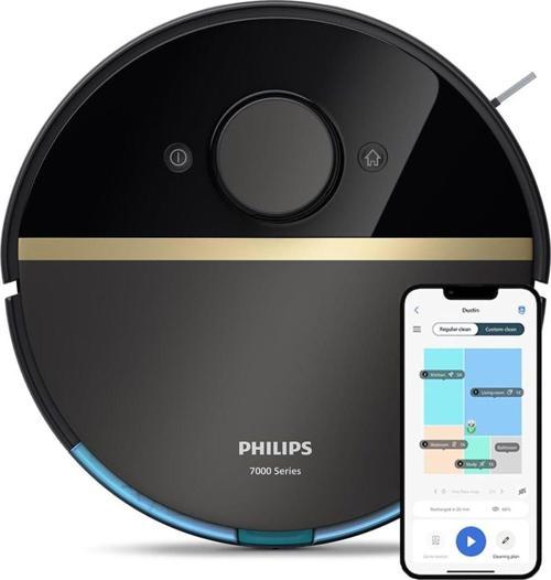 7000 Serisi Uyumlu Robot Süpürge 5200 mAh  Pil 180 Dakika 5000 Pa Emiş Gücü,