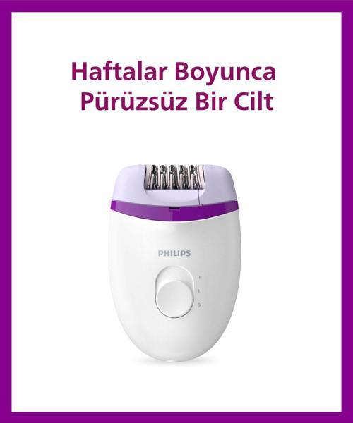 BRE225/05 Kablolu Epilatör,Bacak İçin Kullanım,2 Hız Ayarı,Yıkanabilir Başlık