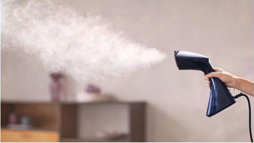 Buharlı Düzleştirici 1600 w Dikey Ütüleme Lacivert HRKPLUS