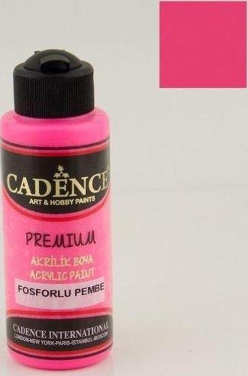 Fosforlu Premium Akrilik Pembe 120Ml