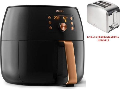 Premium Airfryer Xxl Fritöz Yağsız 7.3l 2225 W - Karaca Ekmek Kızartma Inox Yeni Seri