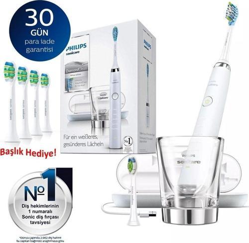 Sonicare Hx9337/88 - Diamond Clean - Sonic Şarjlı Diş Fırçası + 4 Lü Yedek Başlık Hediye